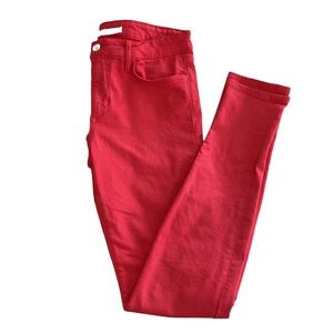 Joes Jeans Red The Skinny Jeans Size 30